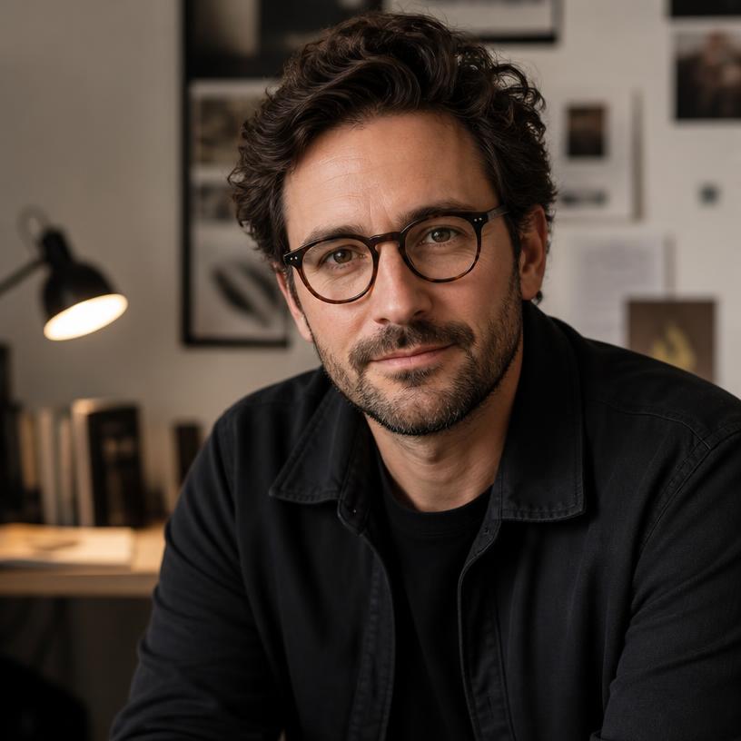 Portrait of Devon Park, creative director at Halfmoon